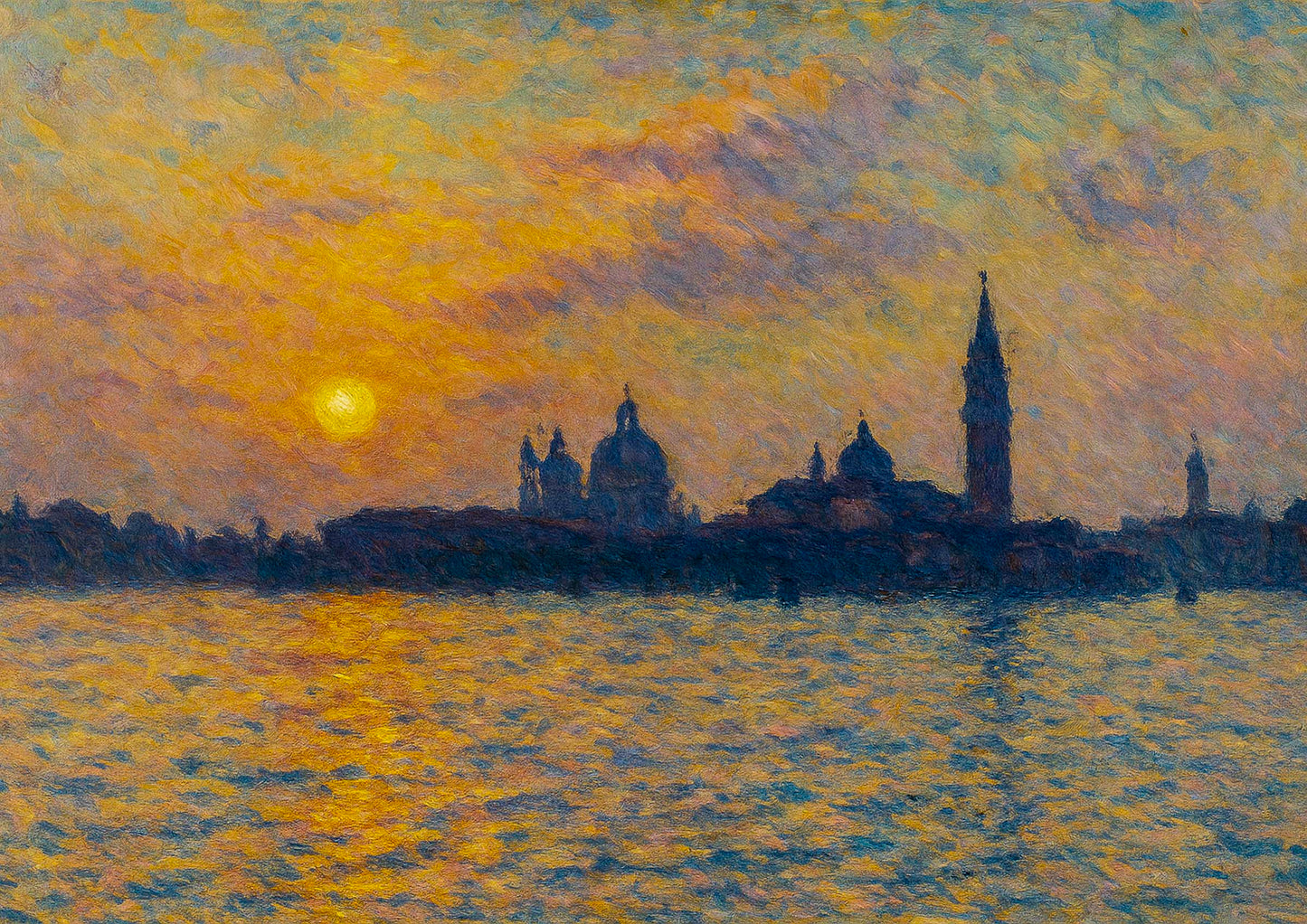 LAMINA DECORATIVA TARDO POMERIGGIO - Venecia