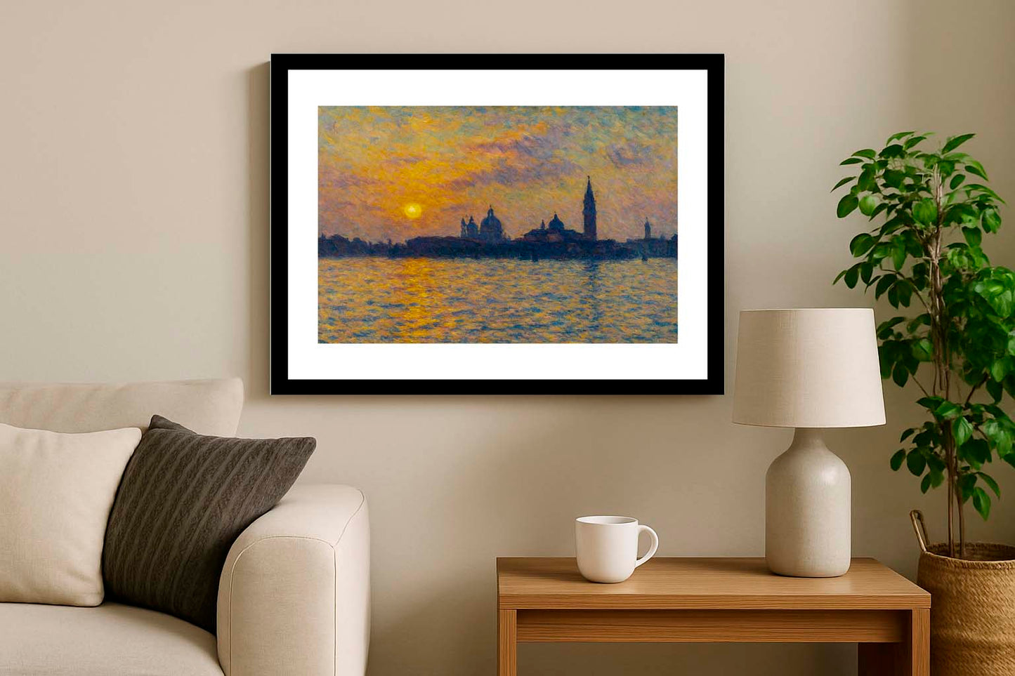 LAMINA DECORATIVA TARDO POMERIGGIO - Venecia
