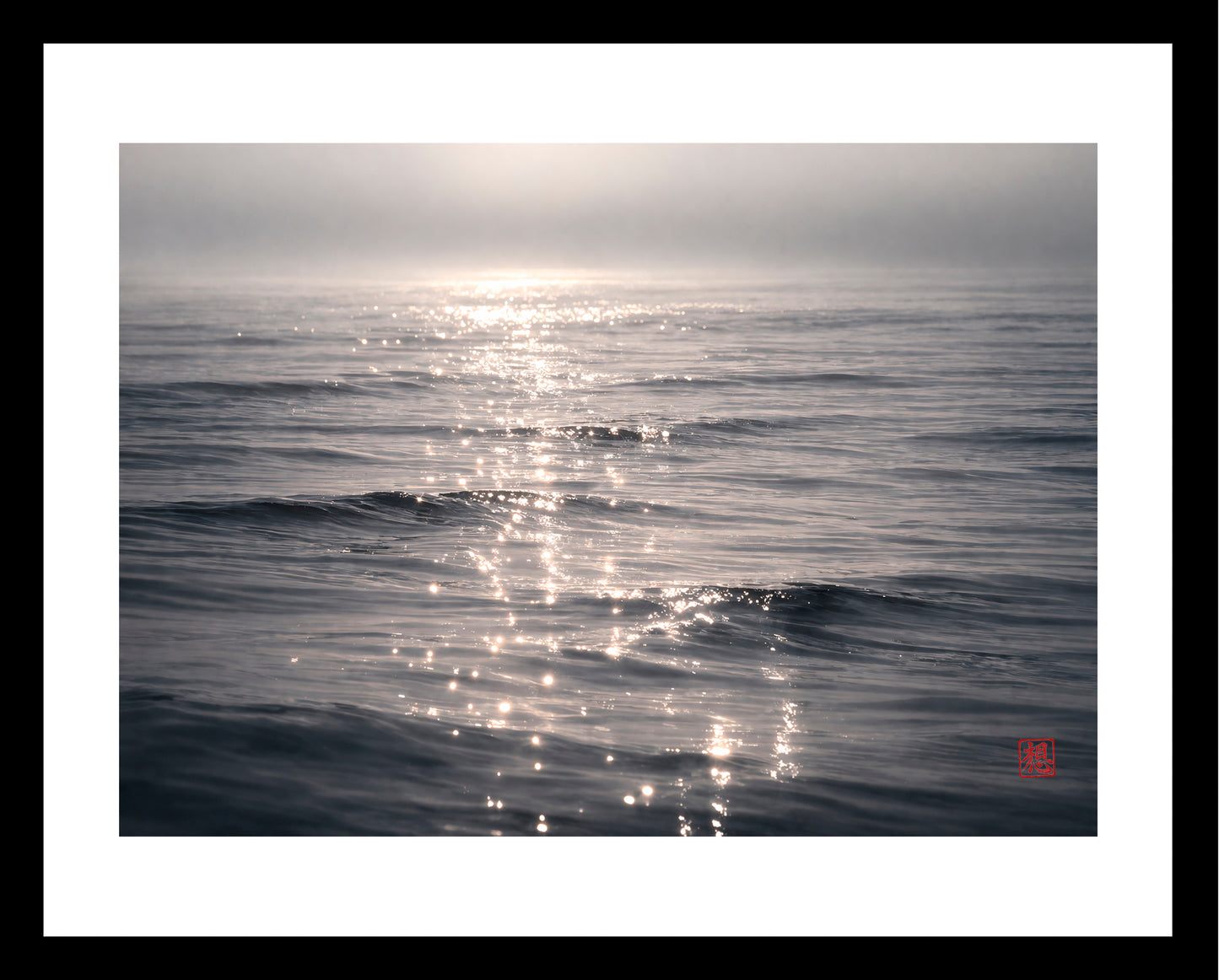 LAMINA DECORATIVA REFLEJO MARINO EN GRIS
