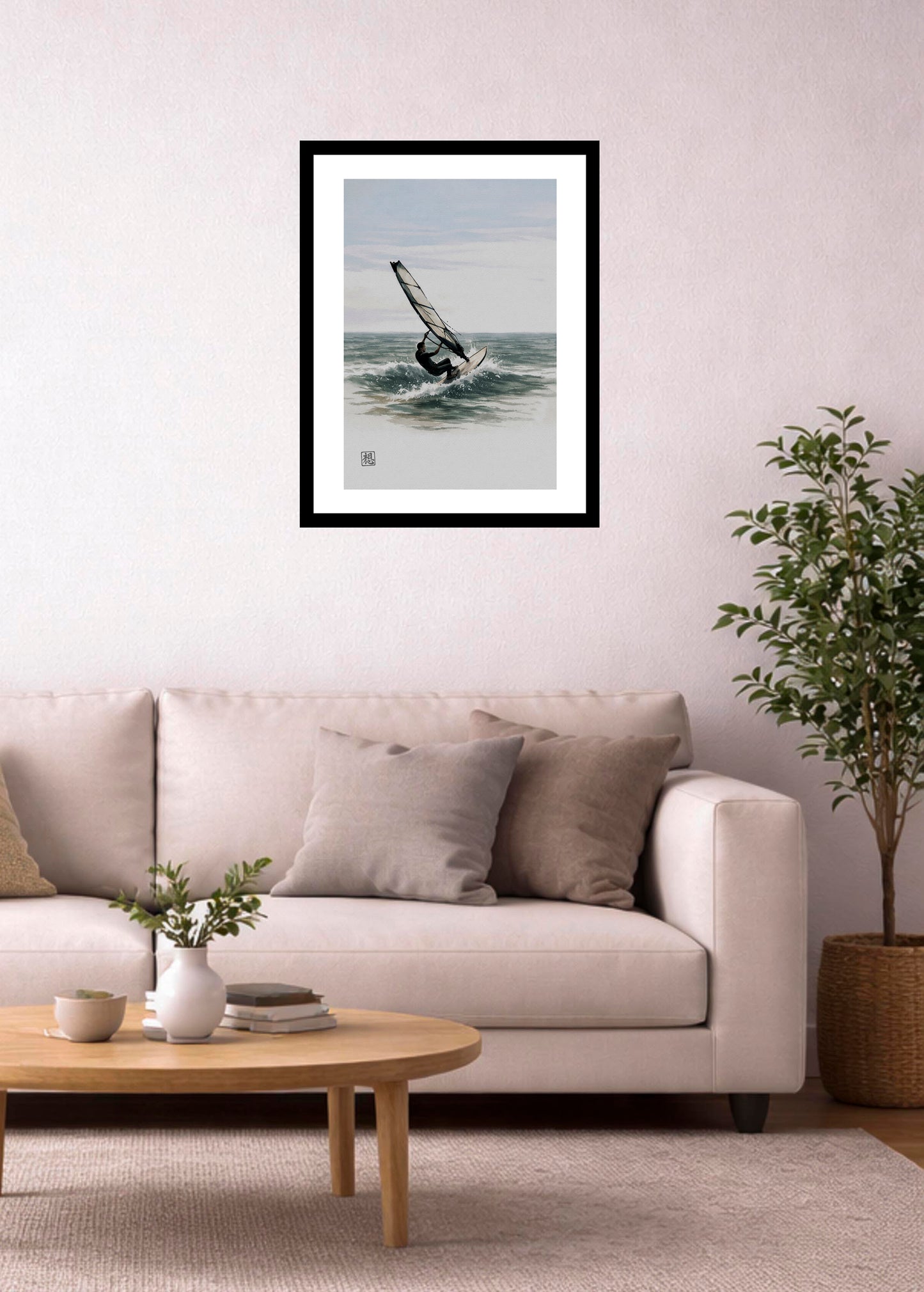 LAMINA DECORATIVA SURFEANDO I