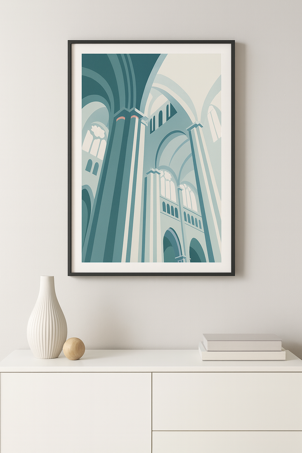 LAMINA DECORATIVA "CATEDRAL DE ROUEN"