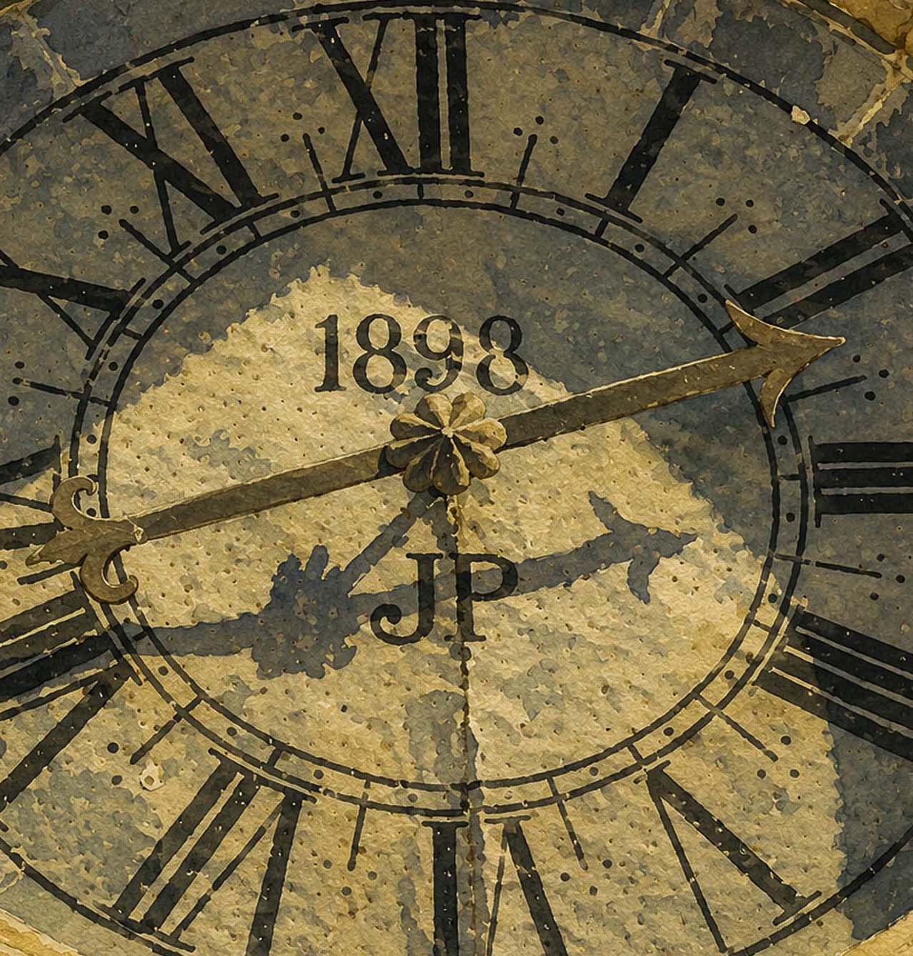 LAMINA DECORATIVA RELOJ DE SAN NICOLAS