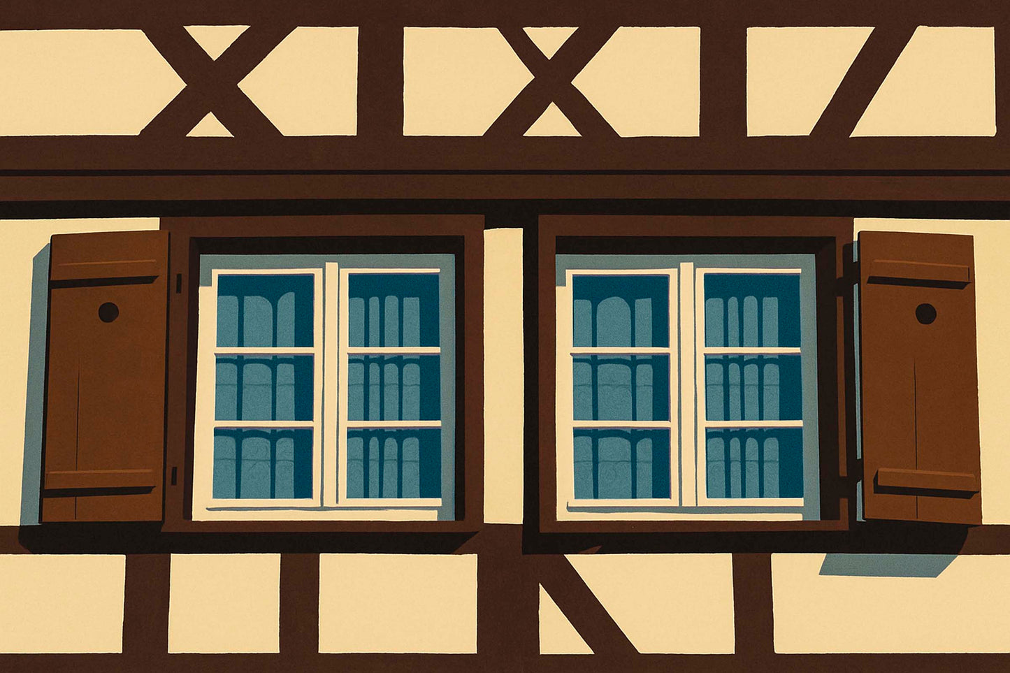 LAMINA DECORATIVA VENTANAS DE ESTRASBURGO