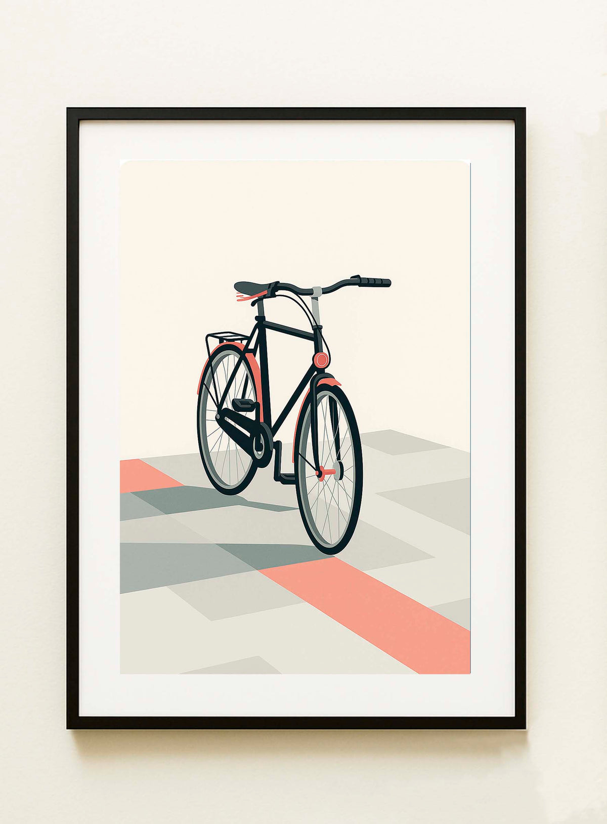 LAMINA DECORATIVA "BICICLETA"