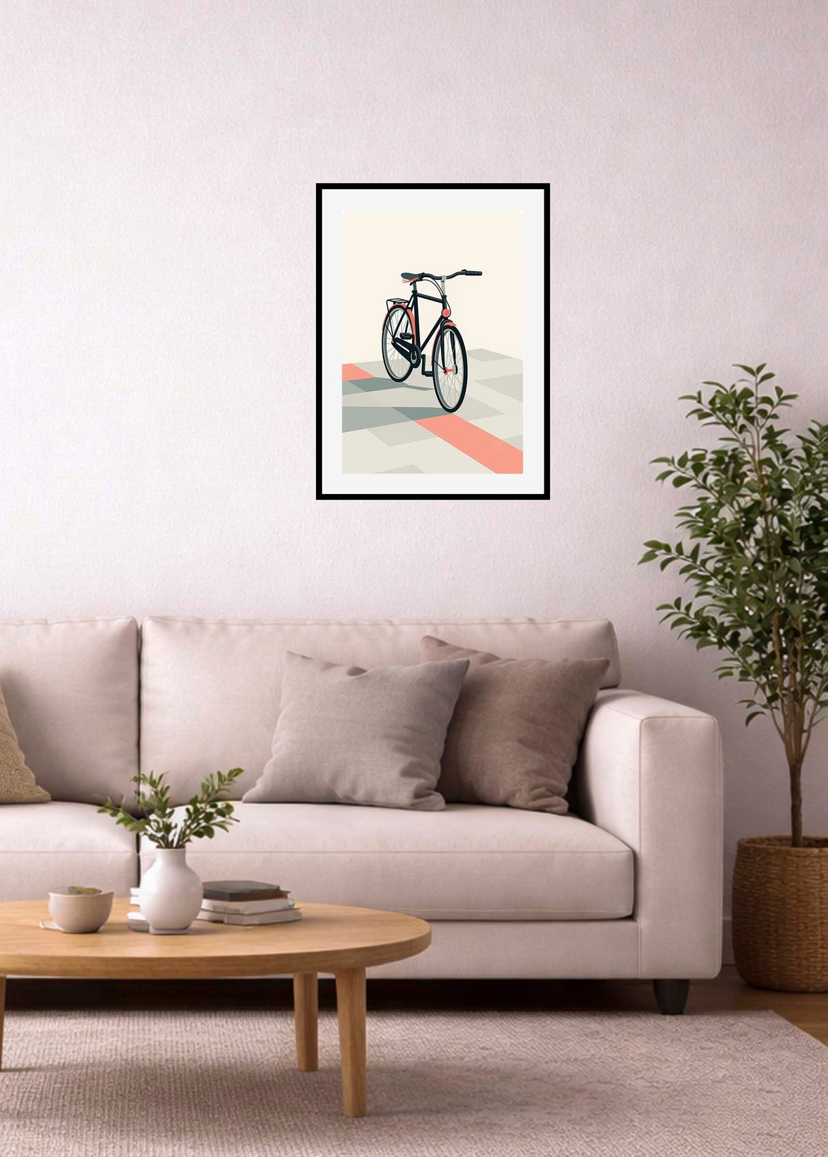 LAMINA DECORATIVA "BICICLETA"