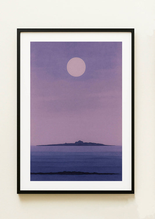 LAMINA DECORATIVA  "LUNA DE TABARCA"