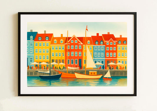 LAMINA DECORATIVA  "NYHAVN"
