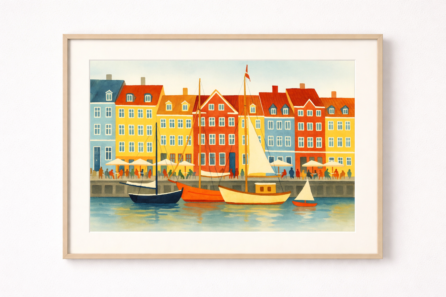 LAMINA DECORATIVA NYHAVN - Copenhague