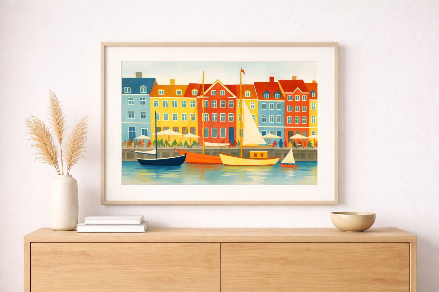 LAMINA DECORATIVA NYHAVN - Copenhague