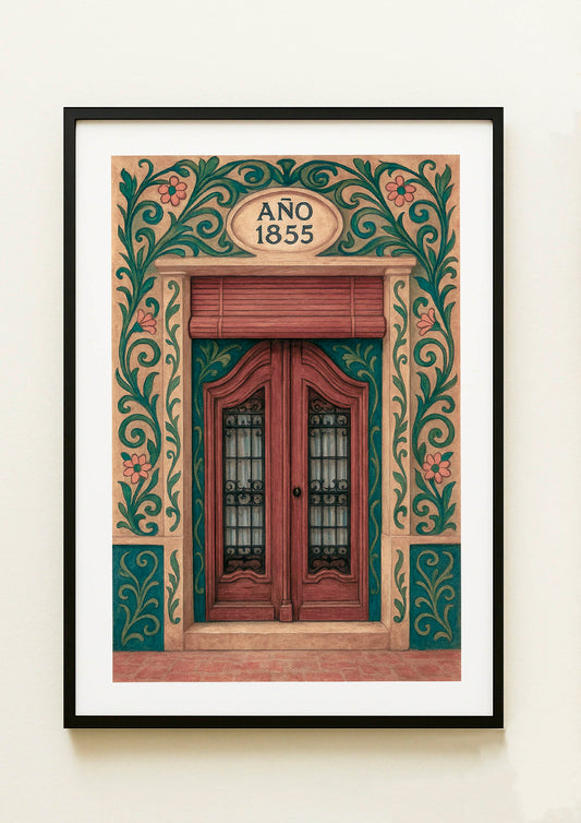 LAMINA DECORATIVA  "PORTAL MODERNISTA"