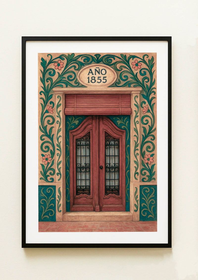 LAMINA DECORATIVA  "PORTAL MODERNISTA"