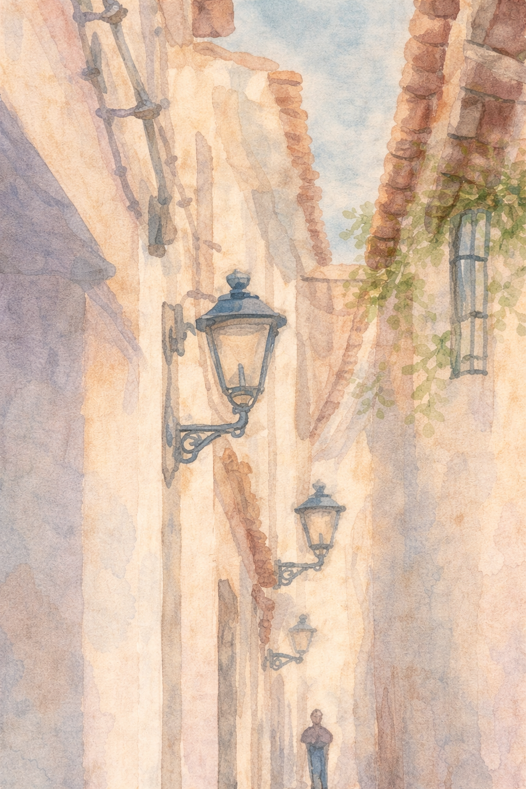 LAMINA DECORATIVA PAREDES BLANCAS - Priego de Córdoba