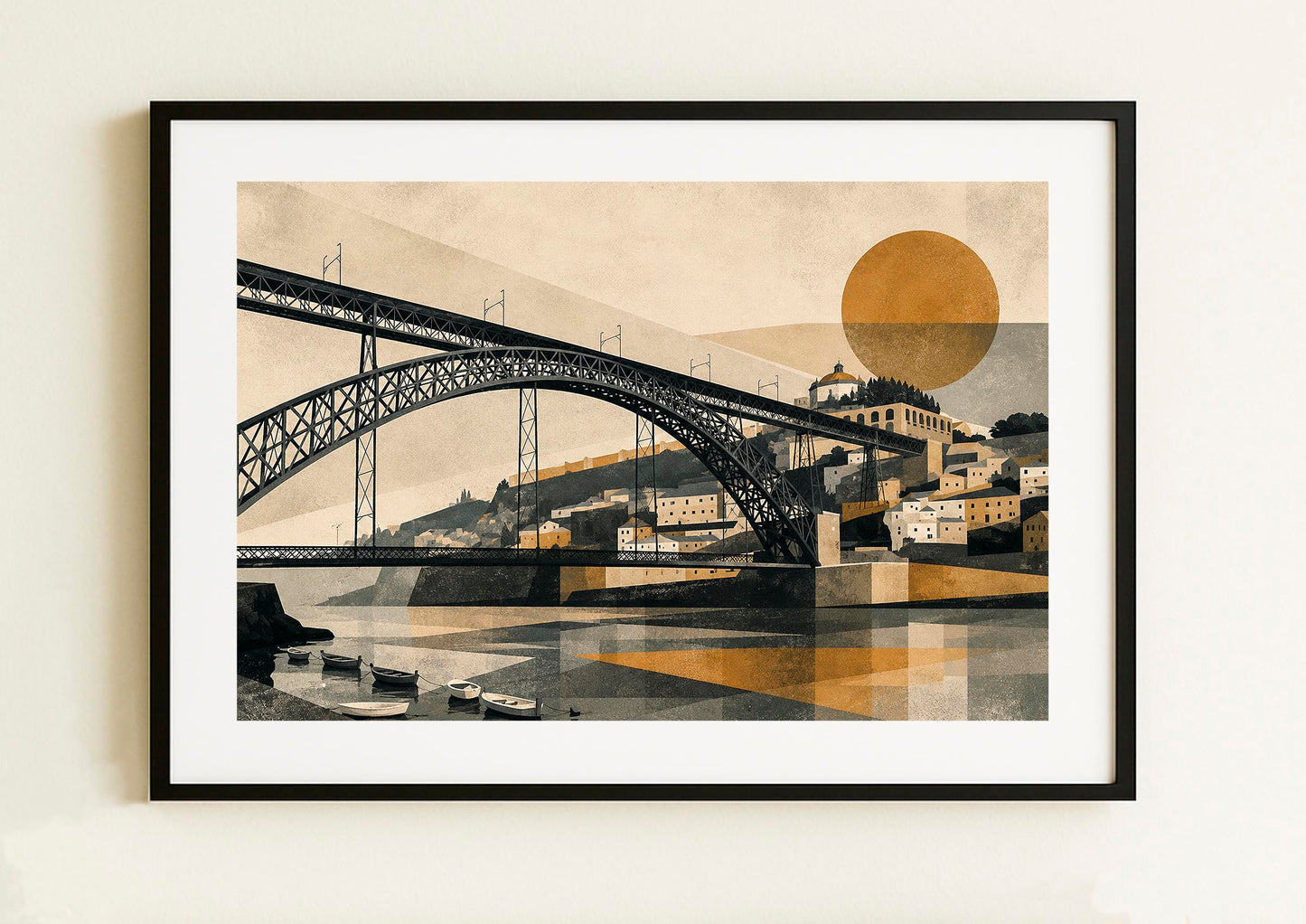 LAMINA DECORATIVA PUENTE DE DON LUIS I OPORTO