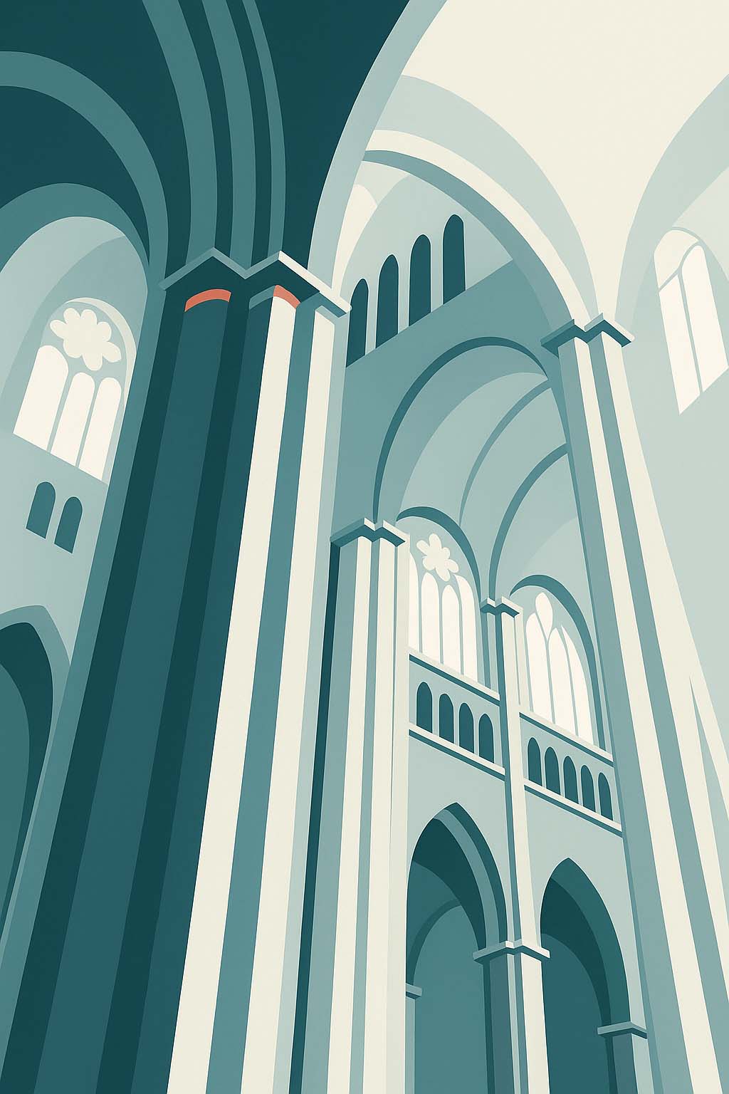 LAMINA DECORATIVA "CATEDRAL DE ROUEN"